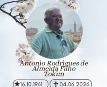 Nota de Pesar: Antonio Rodrigues de Almeida – Tokim